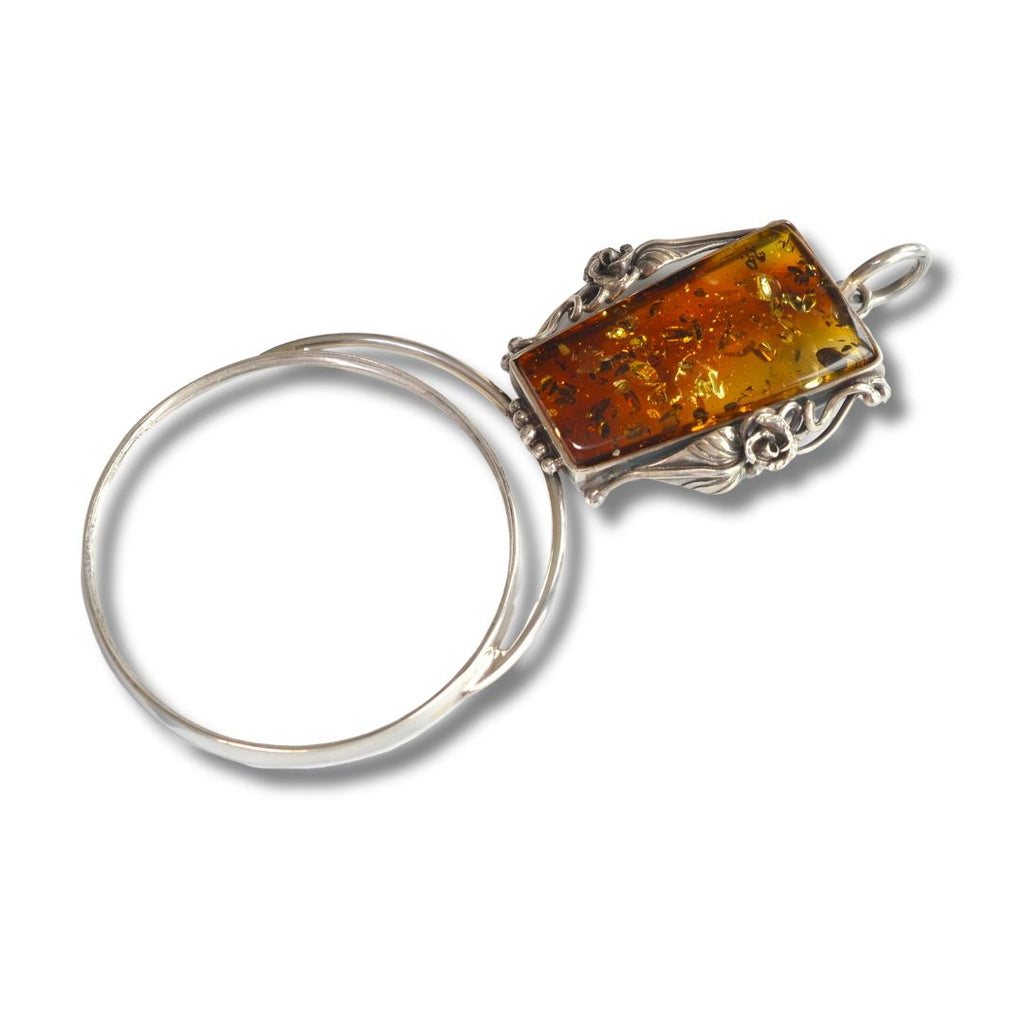 Exquisite Baltic Amber Magnifying Glasses