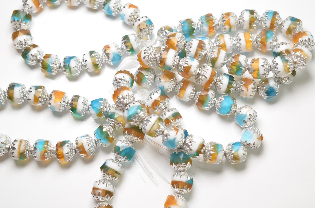 Czech Glass Cathedral Beads