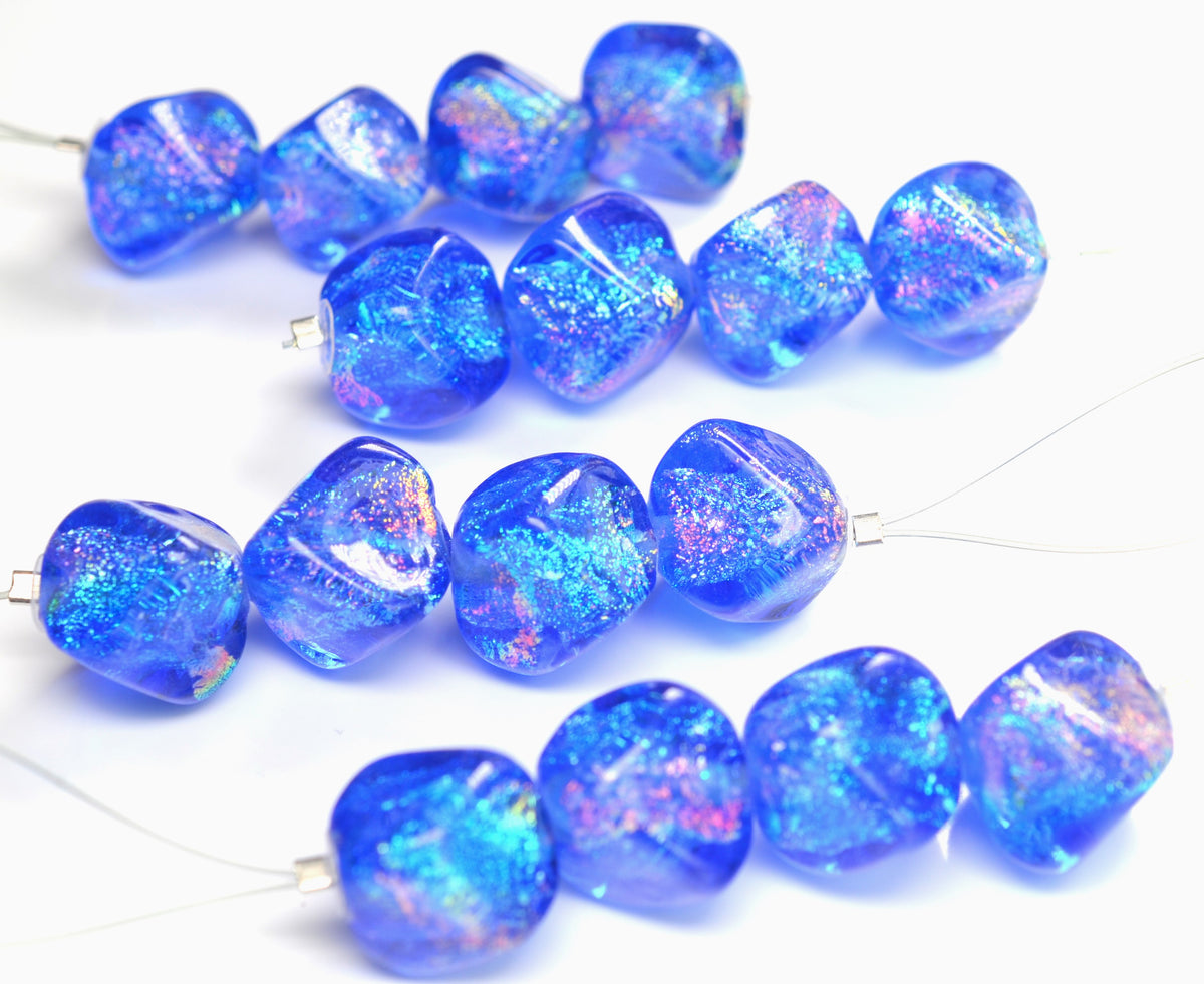 Paula Radke Dichroic Glass Bead Set – The Amber Lady