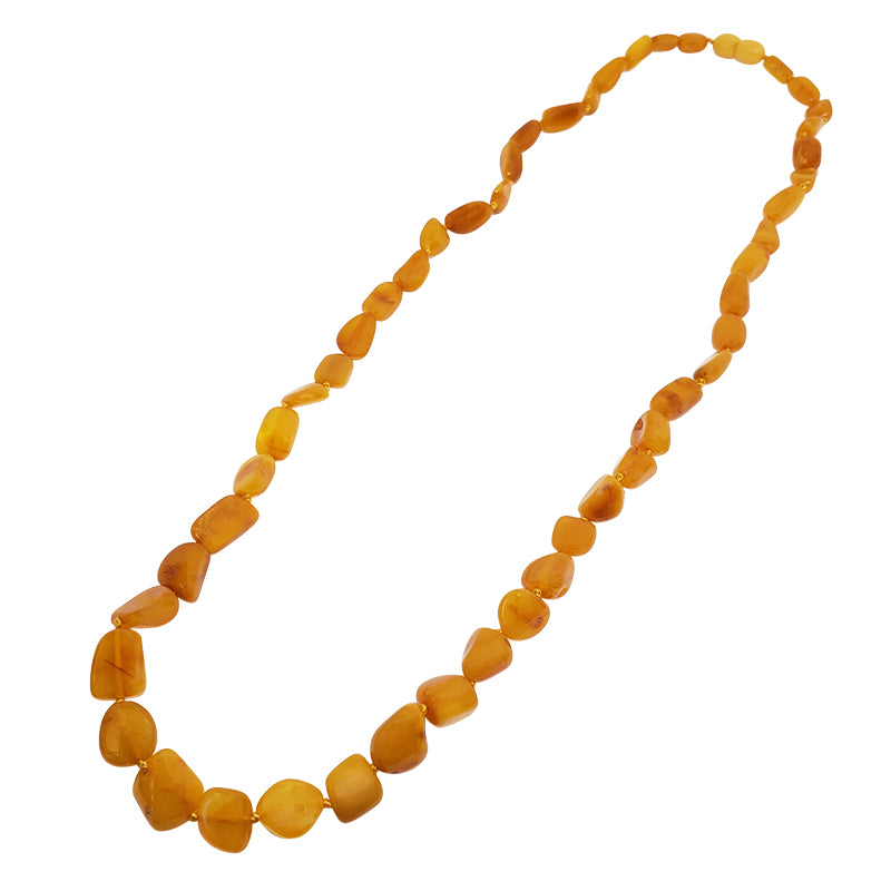 Baltic Amber Necklace (Unisex) 13 inch. Natural Amber from Baltic Region,  Genuine Amber : Amazon.in: Toys & Games